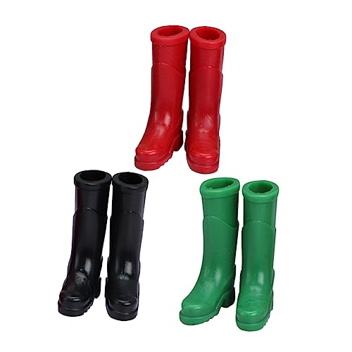 BESPORTBLE 3Paare Mini Regenstiefel Modelle Dekorative Simulationsschuhe für Mini Spielzeughäuser Hochwertige und Langlebige Verzierungen für Kreative BESPORTBLE 3Paare Mini Regenstiefel Modelle Dekorative Simulationsschuhe für Mini Spielzeughäuser Hochwertige und Langlebige Verzierungen für Kreative von BESPORTBLE