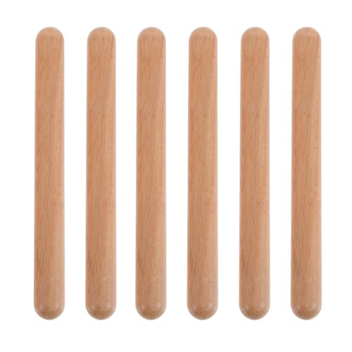 BESPORTBLE 3Paare Rhythmus Sticks aus Hartholz Schlaginstrumente für Anfänger Musikinstrument für Junge Musiker und Musikpädagogen BESPORTBLE 3Paare Rhythmus Sticks aus Hartholz Schlaginstrumente für Anfänger Musikinstrument für Junge Musiker und Musikpädagogen von BESPORTBLE
