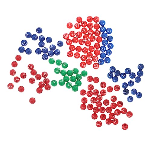 BESPORTBLE 3Packungen Lotteriekugeln Für Partys Kunststoffzahlenbälle Für Bingo Und Tombola Requisiten Für Erwachsene Bei Aktivitäten Und Mehrfarbige Bälle Für Spannende BESPORTBLE 3Packungen Lotteriekugeln Für Partys Kunststoffzahlenbälle Für Bingo Und Tombola Requisiten Für Erwachsene Bei Aktivitäten Und Mehrfarbige Bälle Für Spannende von BESPORTBLE