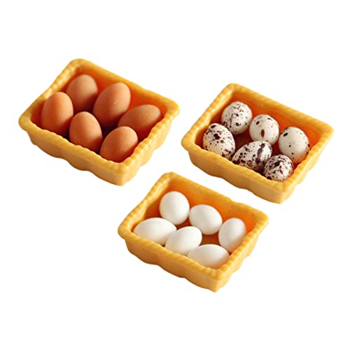 BESPORTBLE 3Sätze Eierboxen für Teiliges DIY Handwerk Miniaturdeko für Puppenhäuser und Rollenspiele Fördert Kreativität und Fantasie BESPORTBLE 3Sätze Eierboxen für Teiliges DIY Handwerk Miniaturdeko für Puppenhäuser und Rollenspiele Fördert Kreativität und Fantasie von BESPORTBLE
