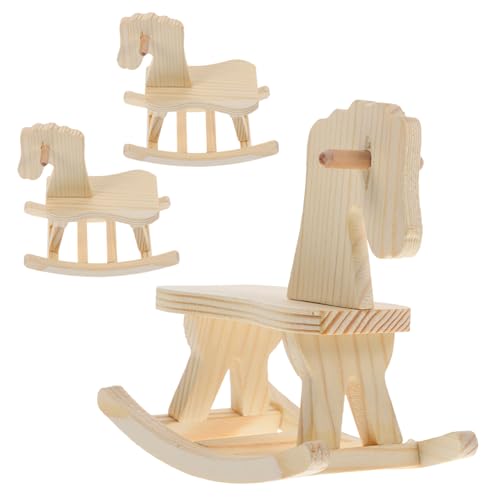 BESPORTBLE 3Sätze Holzrätsel DIY Montageprojekt Für Hölzernes Rätselmodell Kreatives Bastelspielzeug Zum Zusammenbauen Für Kleine Baumeister von BESPORTBLE
