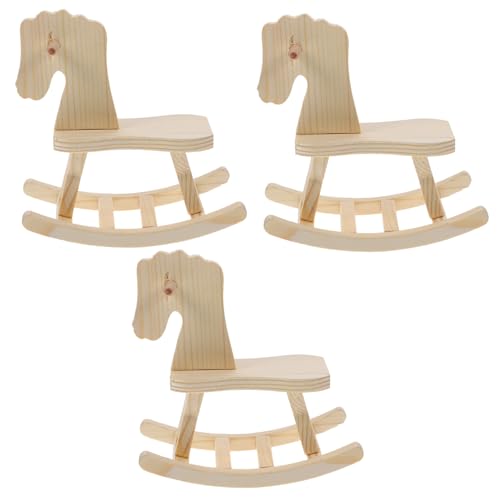 BESPORTBLE 3Sätze Holzrätsel Teiliges DIY Modellbau für Fördert Hand Augen Koordination für Weihnachten und Geburtstage von BESPORTBLE
