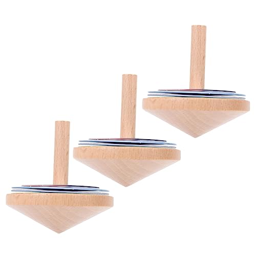 BESPORTBLE 3Sätze Holzspielzeug für Langlebiges Dazzle Top Hand Auge Koordination und Kreativität für Drinnen und Draußen BESPORTBLE 3Sätze Holzspielzeug für Langlebiges Dazzle Top Hand Auge Koordination und Kreativität für Drinnen und Draußen von BESPORTBLE