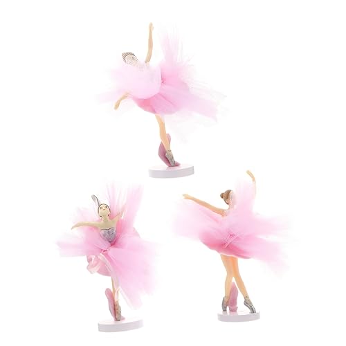 BESPORTBLE 3Sätze Kuchenschmuck Tüll Kuchen Toppers Für Geburtstagsfeiern Dekoration Für Torten Und Bezaubernde Party Deko von BESPORTBLE