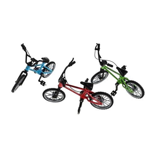 BESPORTBLE 3Sätze Mini Fingerfahrrad Teiliges Desktop Bike für Leicht und Tragbar für Fingerbewegung und Dekoration aus Langlebiger BESPORTBLE 3Sätze Mini Fingerfahrrad Teiliges Desktop Bike für Leicht und Tragbar für Fingerbewegung und Dekoration aus Langlebiger von BESPORTBLE