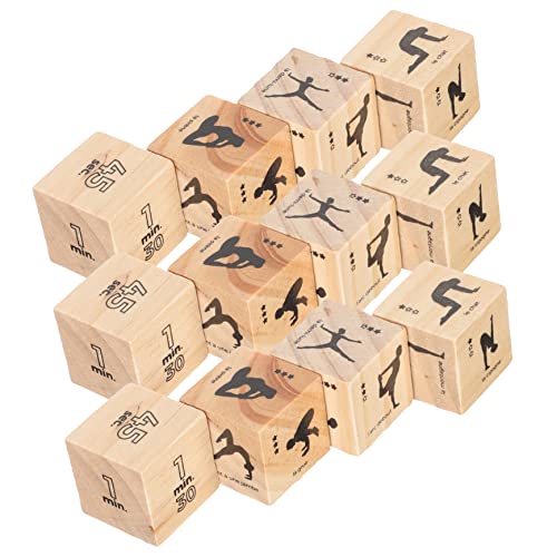 BESPORTBLE 3sätze Holz Würfel Für Sport Und Unterrichtsspiele Leichte Lustige Fitness Und Spielwürfel Für Junge Mädchen Und Erwachsene Für Zuhause Und Klassenräume BESPORTBLE 3sätze Holz Würfel Für Sport Und Unterrichtsspiele Leichte Lustige Fitness Und Spielwürfel Für Junge Mädchen Und Erwachsene Für Zuhause Und Klassenräume von BESPORTBLE
