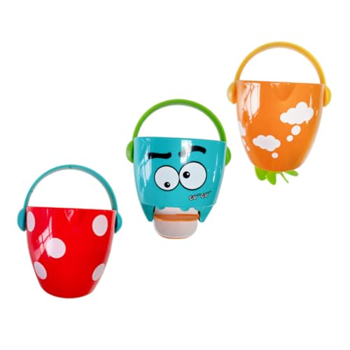 BESPORTBLE 3Stücke Badespielzeug Teiliges Cartoon Wasser Spritz Eimer für Kleinkinder Sicher und Einfach zu Handhaben für Duschen Badewanne BESPORTBLE 3Stücke Badespielzeug Teiliges Cartoon Wasser Spritz Eimer für Kleinkinder Sicher und Einfach zu Handhaben für Duschen Badewanne von BESPORTBLE