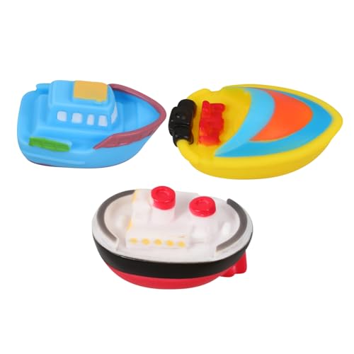 BESPORTBLE 3Stücke Badewannenspielzeug Schwimmende Boote Aus Strapazierfähigem Material Badespielzeug Für Kleinkinder Wasserdichtes Poolspielzeug BESPORTBLE 3Stücke Badewannenspielzeug Schwimmende Boote Aus Strapazierfähigem Material Badespielzeug Für Kleinkinder Wasserdichtes Poolspielzeug von BESPORTBLE