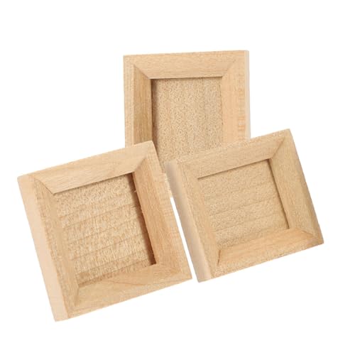 BESPORTBLE 3Stücke Bilderrahmen Holzrahmen Für Fotos Puppenhaus DIY Zubehör Mini Foto Display Verschiedenen Für Kleine BESPORTBLE 3Stücke Bilderrahmen Holzrahmen Für Fotos Puppenhaus DIY Zubehör Mini Foto Display Verschiedenen Für Kleine von BESPORTBLE