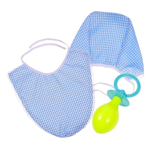 BESPORTBLE 3Stücke Cosplay Babykostüm mit und Hut Requisiten für Babyparty oder Lustige Veranstaltungen Blau von BESPORTBLE