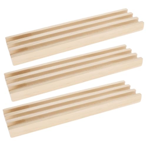BESPORTBLE 3Stücke Dominoständer aus Holz für Mexikanischen Zug Dominohalter für Tischspiele mit Rutschfesten Unterlagen Vielseitig Einsetzbar und Langlebig BESPORTBLE 3Stücke Dominoständer aus Holz für Mexikanischen Zug Dominohalter für Tischspiele mit Rutschfesten Unterlagen Vielseitig Einsetzbar und Langlebig von BESPORTBLE
