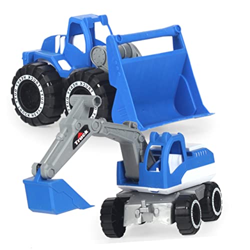BESPORTBLE 3Stücke Fahrzeuge Bagger Sand LKW Und Bulldozer Simulationstechnik Für Jungen Strand Und Sandspielzeug von BESPORTBLE