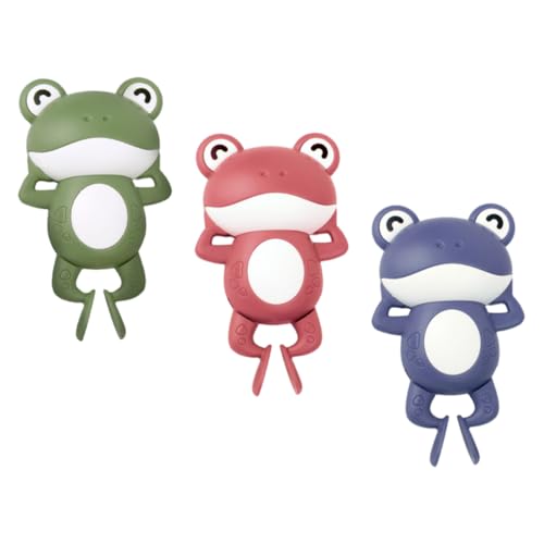 BESPORTBLE 3Stücke Frosch Badewannenspielzeug für Pädagogisches Wasser mit Aufziehmechanismus Babybadenspielzeug Bunten Farben für Unvergessliche Badezeiten BESPORTBLE 3Stücke Frosch Badewannenspielzeug für Pädagogisches Wasser mit Aufziehmechanismus Babybadenspielzeug Bunten Farben für Unvergessliche Badezeiten von BESPORTBLE