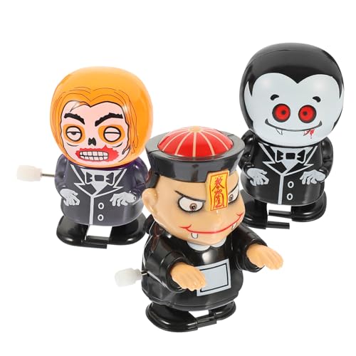 BESPORTBLE 3Stücke Halloween Aufziehspielzeug Gehenende Vampire Und Zombies Für Halloween Party Deko Lustige Und Grusel Accessoires von BESPORTBLE
