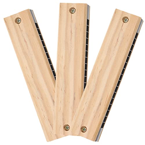 BESPORTBLE 3Stücke Harmonikas aus Tragbares Musikinstrument für Musikalische Früherziehung Mundharmonika für Kleinkinder und Fördert Kreative Fähigkeiten von BESPORTBLE