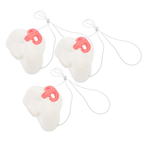 BESPORTBLE 3Stücke Hasenprop Für Halloween Karneval Und Maskerade Partys Austauschbare Zirkusnasen Kleine Hasennase Cosplay Zubehör Und Dekoration von BESPORTBLE