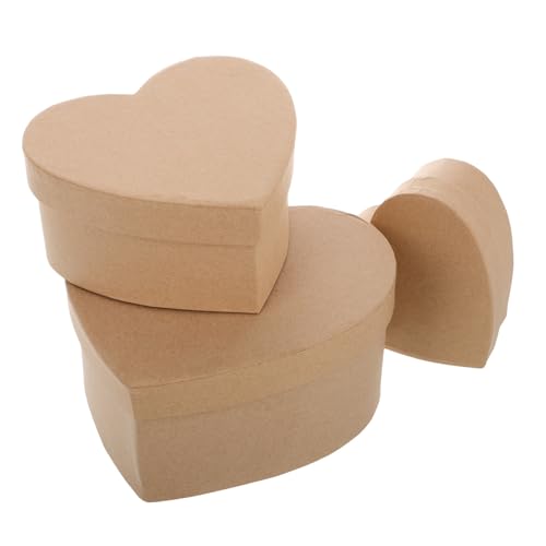BESPORTBLE 3Stücke Herzförmige DIY Papierschachteln Mit Deckel Leere Pralinenschachteln Für Valentinstag Muttertag Und Besondere Anlässe Kreative Geschenkverpackung BESPORTBLE 3Stücke Herzförmige DIY Papierschachteln Mit Deckel Leere Pralinenschachteln Für Valentinstag Muttertag Und Besondere Anlässe Kreative Geschenkverpackung von BESPORTBLE