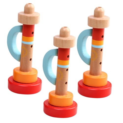 BESPORTBLE 3Stücke Holz Trompeten Für Lustige Musikinstrumente Für Kleine Musiker Perfektes Kinderspielzeug Zur Musikalischen Früherziehung Und Kompakte Trompeten BESPORTBLE 3Stücke Holz Trompeten Für Lustige Musikinstrumente Für Kleine Musiker Perfektes Kinderspielzeug Zur Musikalischen Früherziehung Und Kompakte Trompeten von BESPORTBLE
