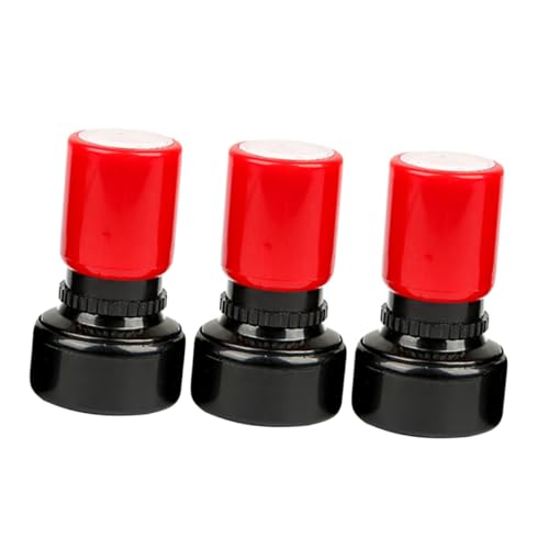 BESPORTBLE 3Stücke Kinderuhr Stempelset Tintenstempel Für Partygeschenke Lehrspielzeug Zur Uhrenerkennung Für Kreative DIY Projekte Für Jungen Und Jahren von BESPORTBLE
