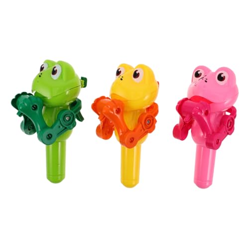 BESPORTBLE 3Stücke Lutscher Frosch Halter Lutschermaschine Für Jungen Und Süßigkeiten Roboter Für Kindergeburtstag Und Einschulung Ohne Lutscher von BESPORTBLE