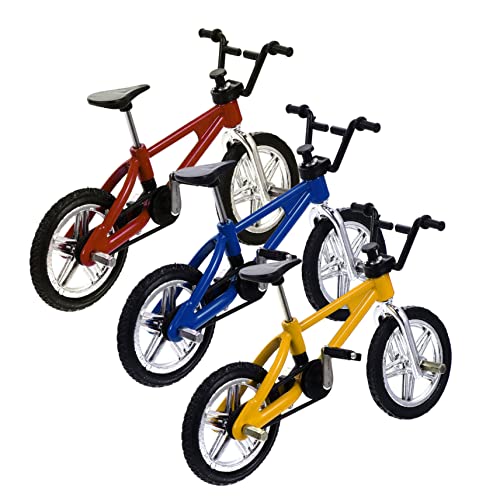 BESPORTBLE 3Stücke Mini Finger Bike Legierung Finger Bikes für Fingertraining und Spaß für Spiele und Deko von BESPORTBLE