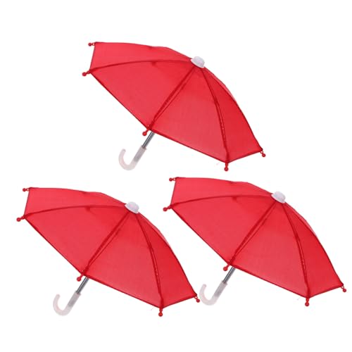 BESPORTBLE 3Stücke Mini Puppenschirm Teiliges Regenschirm Zubehör Für Puppen Faltbarer Puppenhaus Regenschirm Für Mikrolandschaften Und Fotodekorationen BESPORTBLE 3Stücke Mini Puppenschirm Teiliges Regenschirm Zubehör Für Puppen Faltbarer Puppenhaus Regenschirm Für Mikrolandschaften Und Fotodekorationen von BESPORTBLE
