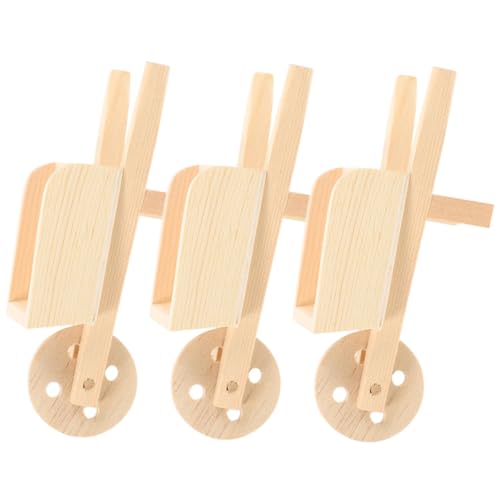BESPORTBLE 3Stücke Mini Schubkarren Aus Holz Für Puppenhaus Winzige Karren Für Kreative DIY Projekte Und Dekoration Im Miniaturgarten BESPORTBLE 3Stücke Mini Schubkarren Aus Holz Für Puppenhaus Winzige Karren Für Kreative DIY Projekte Und Dekoration Im Miniaturgarten von BESPORTBLE