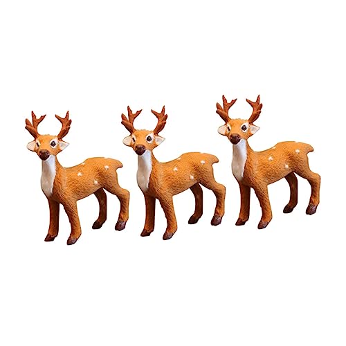 BESPORTBLE 3Stücke Plüsch Hirsch Weihnachtsdekoration Realistische Simulation Figuren Für Wohnzimmer Schlafzimmer Und Festlichkeiten Zur Weihnachtszeit BESPORTBLE 3Stücke Plüsch Hirsch Weihnachtsdekoration Realistische Simulation Figuren Für Wohnzimmer Schlafzimmer Und Festlichkeiten Zur Weihnachtszeit von BESPORTBLE