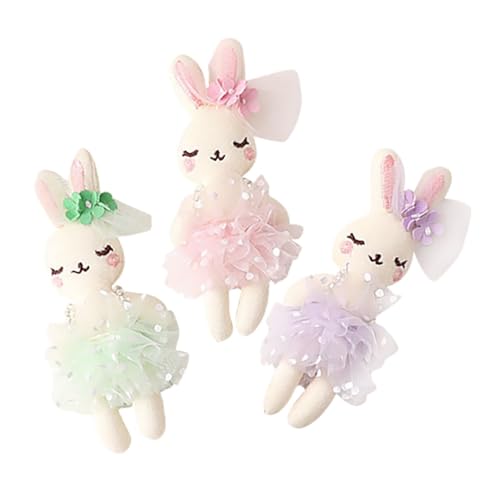 BESPORTBLE 3 Stücke Weiche Hase Spielzeug Stofftier Plüsch Ostern Bunny Decor von BESPORTBLE