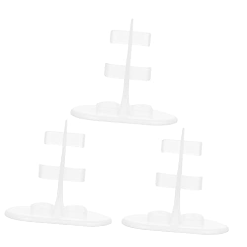BESPORTBLE 3Stücke Puppenanzeigehalter Transparentes Gestell Für Puppen Puppenmöbel Zubehör Für Kreative Präsentationen Und Displays von BESPORTBLE