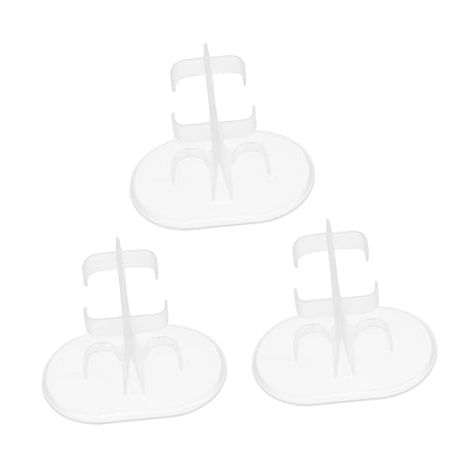 BESPORTBLE 3Stücke Puppenständer Bequeme Zur Präsentation Von Puppen Für Puppenhaus Und Puppenmöbel Transparente Halter Für Optimale Sichtbarkeit von BESPORTBLE