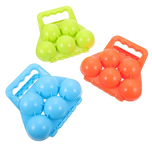 BESPORTBLE 3Stücke Schneeballmacher Für Kunststoff Schneeballformen Für Winterspiele Im Freien Schneeballclips Für Schneeballschlacht Und Schneefeldspielzeug Farben Zufällig BESPORTBLE 3Stücke Schneeballmacher Für Kunststoff Schneeballformen Für Winterspiele Im Freien Schneeballclips Für Schneeballschlacht Und Schneefeldspielzeug Farben Zufällig von BESPORTBLE