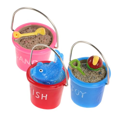 BESPORTBLE 3Stücke Strand Eimer Dekorative Resin Strandschaufel Für Garten Terrasse Und Puppenhaus Weihnachts Und Retro Gartendekoration BESPORTBLE 3Stücke Strand Eimer Dekorative Resin Strandschaufel Für Garten Terrasse Und Puppenhaus Weihnachts Und Retro Gartendekoration von BESPORTBLE