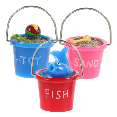 BESPORTBLE 3Stücke Strandeimer Eimer Aus Kunstharz Für Puppenhaus Gartenkunst Party Accessoires Sommer Strand Spaß BESPORTBLE 3Stücke Strandeimer Eimer Aus Kunstharz Für Puppenhaus Gartenkunst Party Accessoires Sommer Strand Spaß von BESPORTBLE