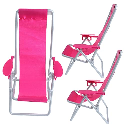 BESPORTBLE 3Stücke Strandstuhl Faltbare Loungemöbel für Puppenhaus Material Leicht und Platzsparend für Deko und Kreative Spielwelten Robust und Langlebig BESPORTBLE 3Stücke Strandstuhl Faltbare Loungemöbel für Puppenhaus Material Leicht und Platzsparend für Deko und Kreative Spielwelten Robust und Langlebig von BESPORTBLE