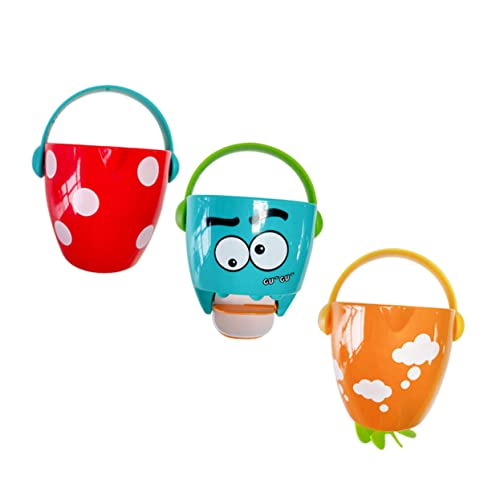 BESPORTBLE 3Stücke Teiliges Badespielzeug für Kleinkinder Wasserspielzeug Mini Eimer für Kreative Badestunden für Jungen und Fördert Fingerfertigkeit und Spaß Beim BESPORTBLE 3Stücke Teiliges Badespielzeug für Kleinkinder Wasserspielzeug Mini Eimer für Kreative Badestunden für Jungen und Fördert Fingerfertigkeit und Spaß Beim von BESPORTBLE
