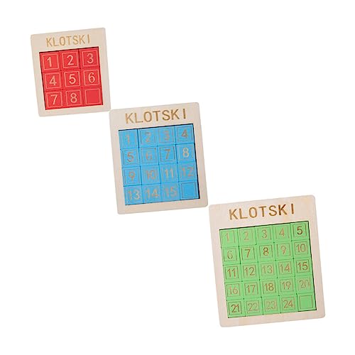 BESPORTBLE 3Stücke Teiliges Holz Puzzle für Pädagogisches Kleinkinderspielzeug Fähigkeiten und Eltern Junge Mädchen Interaktion Zahlenblöcken BESPORTBLE 3Stücke Teiliges Holz Puzzle für Pädagogisches Kleinkinderspielzeug Fähigkeiten und Eltern Junge Mädchen Interaktion Zahlenblöcken von BESPORTBLE
