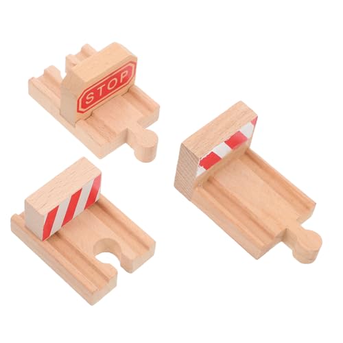 BESPORTBLE 3Stücke Teiliges Holzeisenbahnschienen Für DIY Gleise Robustes Holzmaterial Reinigen Für Kindereisenbahn Szenen BESPORTBLE 3Stücke Teiliges Holzeisenbahnschienen Für DIY Gleise Robustes Holzmaterial Reinigen Für Kindereisenbahn Szenen von BESPORTBLE
