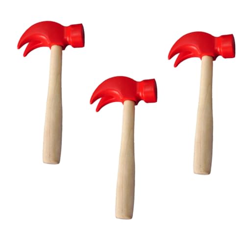 BESPORTBLE 3Stücke Teiliges Holzspielzeug Simulationswerkzeug mit Hammer für Geburtstagsgeschenk für Jungen und Lernspielzeug Geschicklichkeit von BESPORTBLE