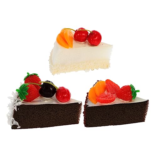 BESPORTBLE 3Stücke Teiliges Lebensnahe Künstliche Kuchenmodelle aus PU Dekorative Fotografie Requisiten für Kreative Verschiedenen Designs BESPORTBLE 3Stücke Teiliges Lebensnahe Künstliche Kuchenmodelle aus PU Dekorative Fotografie Requisiten für Kreative Verschiedenen Designs von BESPORTBLE