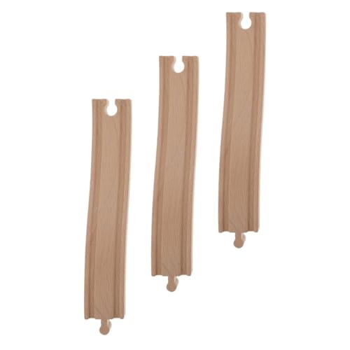BESPORTBLE 3Stücke Teiliges aus Holzschienen für Holzeisenbahn Erweiterungsspuren für Kreatives für Interaktive Zuglandschaften und DIY Bauprojekte BESPORTBLE 3Stücke Teiliges aus Holzschienen für Holzeisenbahn Erweiterungsspuren für Kreatives für Interaktive Zuglandschaften und DIY Bauprojekte von BESPORTBLE
