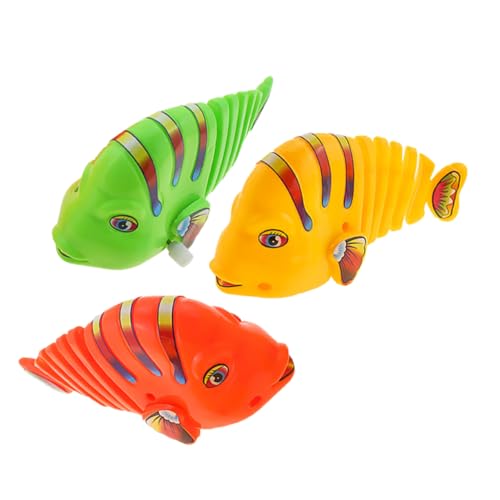 BESPORTBLE 3Stücke Aufzieh Fisch Spielzeug Schwingende Cartoon Fische für Badewanne Interaktives Spielzeug für Junge Mädchen Sicher und Langlebig für Jungen und Mädchen BESPORTBLE 3Stücke Aufzieh Fisch Spielzeug Schwingende Cartoon Fische für Badewanne Interaktives Spielzeug für Junge Mädchen Sicher und Langlebig für Jungen und Mädchen von BESPORTBLE