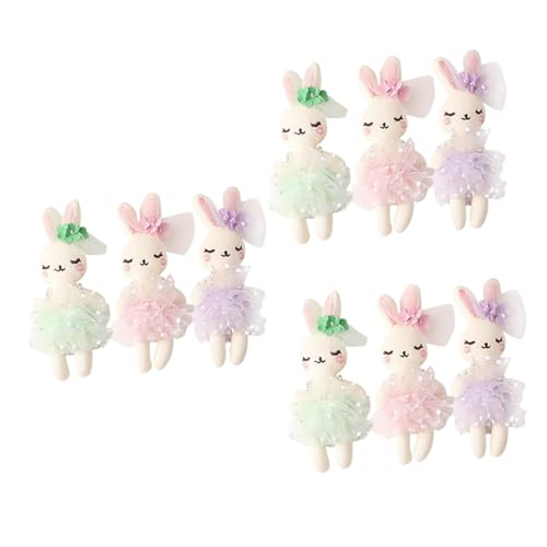 BESPORTBLE 3er Set Plüschhase – Weiche - Kleine Stoffhasen Für Bastelideen - Ostern Geburtstagsfeiern Und Hochzeiten – Perfektes Deko Element Für Partys Und Herzstücke von BESPORTBLE