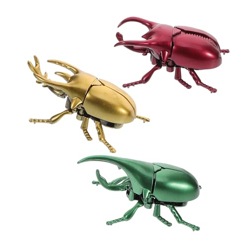 BESPORTBLE 3pcs Gefälschter Simuliertes Modell Spielzeug Für Kinder Für Aprilscherz Tag Halloween Realistic Insektenmodelle Lifelike Modellspielzeug Spielzeug von BESPORTBLE