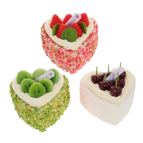 BESPORTBLE 3pcs Simulationskuchenmodell Für Bühnenquellen Realistische Künstliche Desserts Für Küchendekoration Lebensmittel Display Kuchen Lebensmittelmodelle Für Partyzubehör BESPORTBLE 3pcs Simulationskuchenmodell Für Bühnenquellen Realistische Künstliche Desserts Für Küchendekoration Lebensmittel Display Kuchen Lebensmittelmodelle Für Partyzubehör von BESPORTBLE