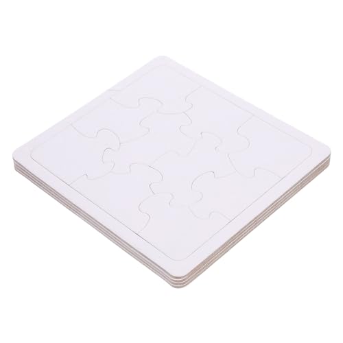 BESPORTBLE 4 Blätter Blanko Puzzles aus Papier Quadratische DIY Bastelpuzzles zum Bemalen und Gestalten Stabile Große Puzzleteile für Kreative und Bastelaktivitäten BESPORTBLE 4 Blätter Blanko Puzzles aus Papier Quadratische DIY Bastelpuzzles zum Bemalen und Gestalten Stabile Große Puzzleteile für Kreative und Bastelaktivitäten von BESPORTBLE