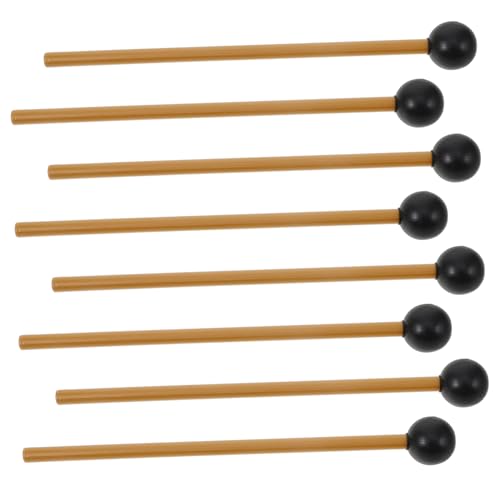 BESPORTBLE 4 Paare Universelle Percussion Mallets aus Robustem Kunststoff und Gummi rutschfeste Xylophon Schlägel mit Glatter Oberfläche für Anfänger und Profis Schlagzeug Zubehör BESPORTBLE 4 Paare Universelle Percussion Mallets aus Robustem Kunststoff und Gummi rutschfeste Xylophon Schlägel mit Glatter Oberfläche für Anfänger und Profis Schlagzeug Zubehör von BESPORTBLE