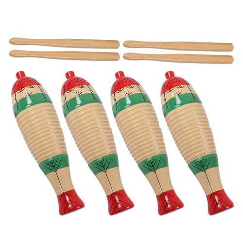 BESPORTBLE 4 Sätze Holz Musikinstrument Schlagzeug mit Robustem Abs Klangblock und Rhythmusstab Kindgerecht Glatte Oberfläche Langlebig für Kleinkinder Pädagogisches Percussion BESPORTBLE 4 Sätze Holz Musikinstrument Schlagzeug mit Robustem Abs Klangblock und Rhythmusstab Kindgerecht Glatte Oberfläche Langlebig für Kleinkinder Pädagogisches Percussion von BESPORTBLE