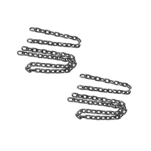 BESPORTBLE 4 Stck Halloween Deko Kunststoffkette mit Rostiger Realistische Gefangenenketten und Gruselige Halloween Requisite für Kostümparty und Spukhaus Dekoration von BESPORTBLE