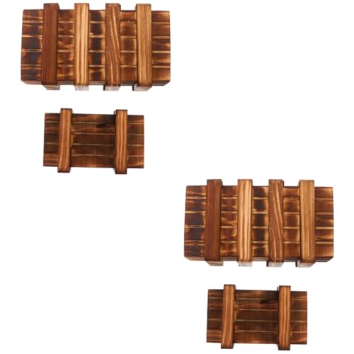 BESPORTBLE 4 Stck Holz Teiliges Rätselspielzeug mit Geheimfach Verschließbare Zauberbox für Iq Test und Verstecken Kleiner Geschenke Robust und Spielerisch für Jungen Mädchen BESPORTBLE 4 Stck Holz Teiliges Rätselspielzeug mit Geheimfach Verschließbare Zauberbox für Iq Test und Verstecken Kleiner Geschenke Robust und Spielerisch für Jungen Mädchen von BESPORTBLE